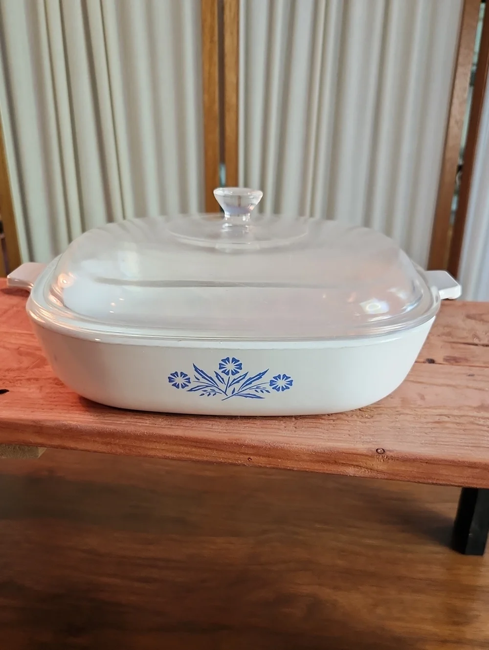 Vintage 1960s CorningWare Blue Cornflower 10